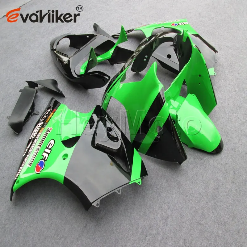 ABS моторные Обтекатели для ZZR600 2005 2006 2007 2008 синий ZX6R 2000 2001 2002 комплект кузова
