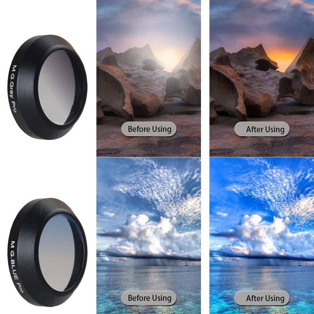 Фильтры для дрона Dji Mavic Pro Filter ND CPL Polar набор фильтров Professional M Star цветовая