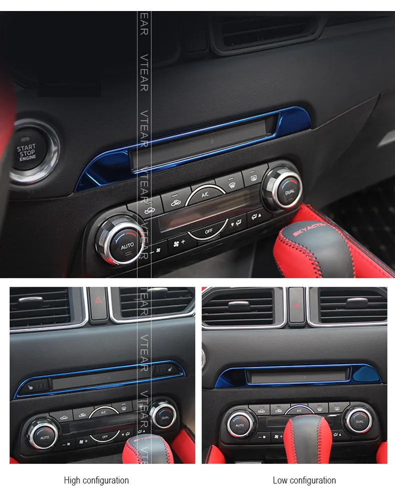 Аксессуары для Mazda мазда CX5,,,, автомобильная центральная консоль, CD панель, накладка на рамку, наклейка, накладки для интерьера, автомобильный Стайлинг,автотовары