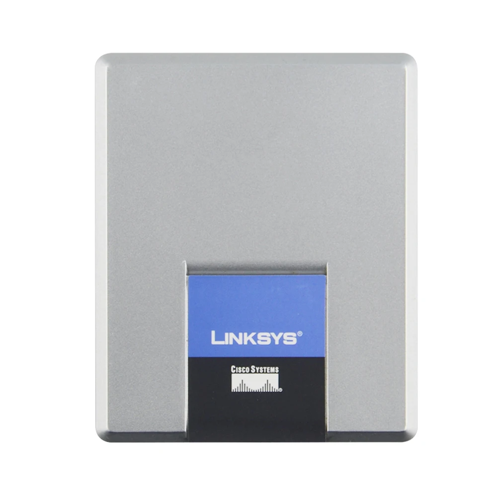 Бесплатная доставка! Разблокированный voip адаптер SPA2002 Linksys с маршрутизатором VoIP