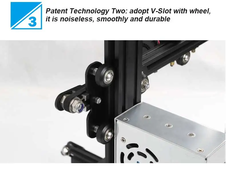 Creality Ender-3/Ender 3 Pro I3 3d Принтер Комплект MK10 экструдер 1,75 мм 0,4 мм Насадка 3D продолжительная Печать Мощность 3d принтер