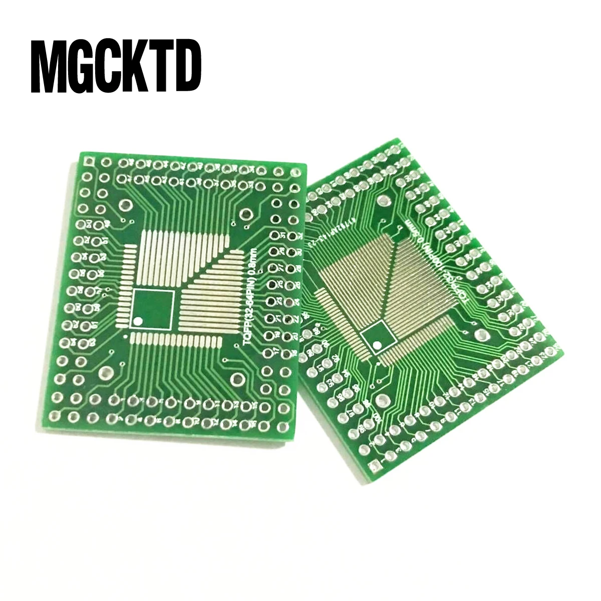 

20pcs/lot FQFP TQFP 32 44 64 80 100 LQF SMD turn dip 0.5/0.8 mm adapter plate