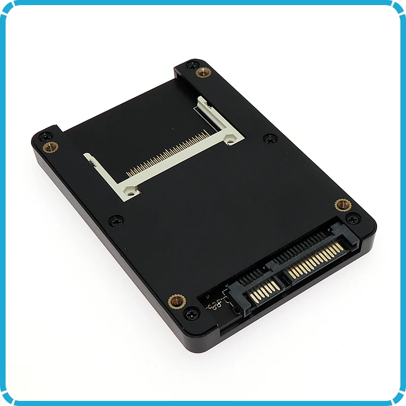 Wholesale 2 CF TO Sata converter Compact Flash Merory Card to 2.5 SATA 22Pin HDD Hard Disk Adapter RAID | Компьютеры и офис
