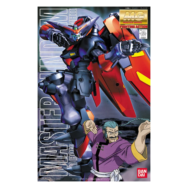BANDAI модель мобильного истребителя G Gundam MG 1/100 Master эффекты экшн фигурка