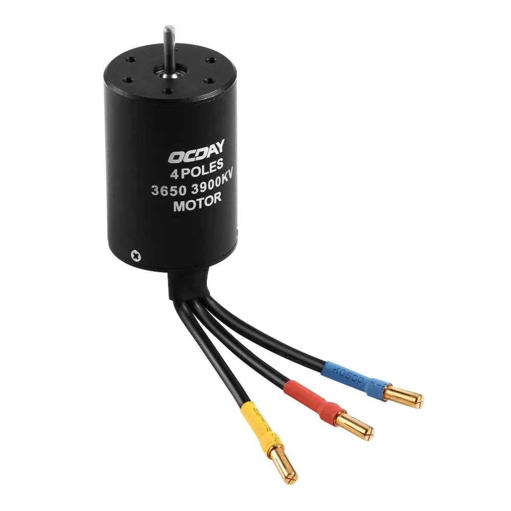 Радиоуправляемый двигатель 1:10 B3650 3900KV 4300KV 5200KV 4P Бесконтактный бесщеточный с ЧПУ