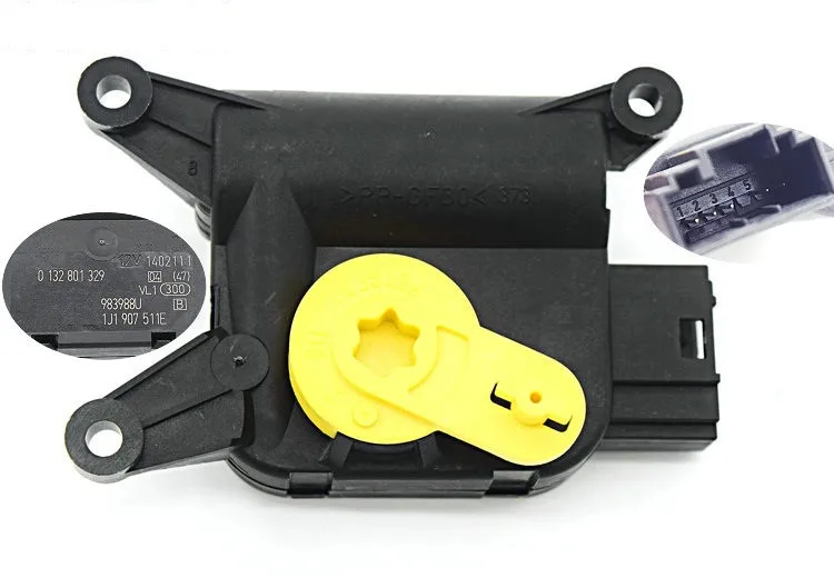 Нагреватель переменного тока привод заслонки Серводвигатель дефростер для GOLF BORA