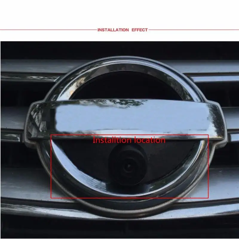 CCD Автомобильная камера переднего вида с логотипом IP68 для Nissan X-Trail Tiida Qashqai Livina fairlady Pulsar Cube Armada Frontier Murano