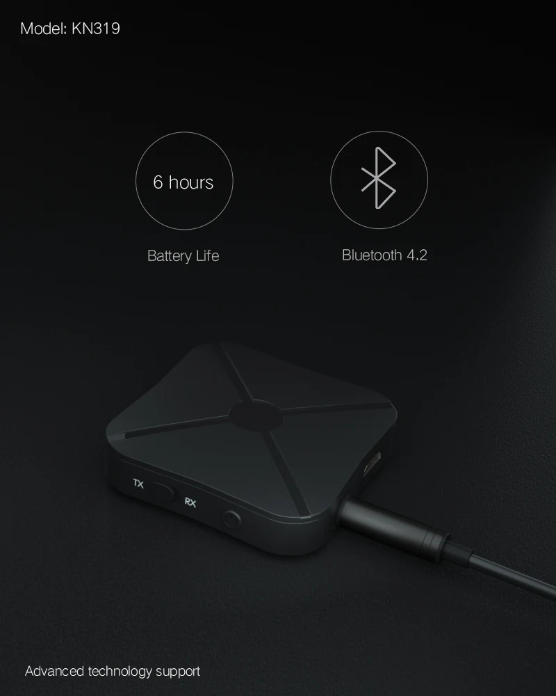 Tonbux 2 в 1 Bluetooth 4,2 аудио 3,5 мм приемо-передатчик автомобильный музыкальный приемник RCA AUX беспроводной адаптер для наушников динамик
