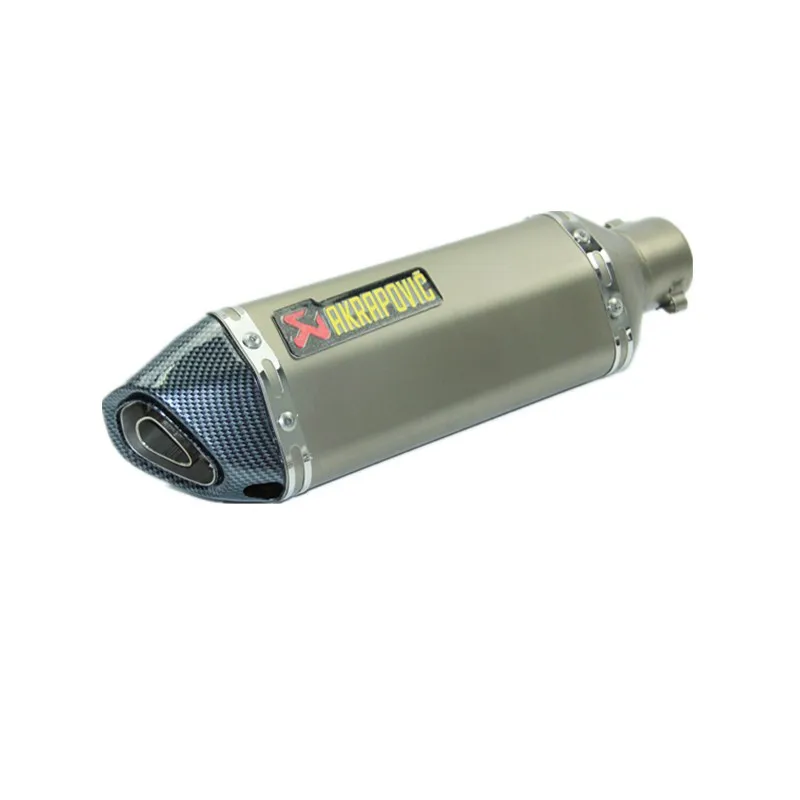 4 Color Universal Modified Akrapovic yoshimura Motorcycle Muffler Exhaust Pipe CB400 CB600 CBR600 CBR1000 YZF FZ400 Z750 YZF600 |