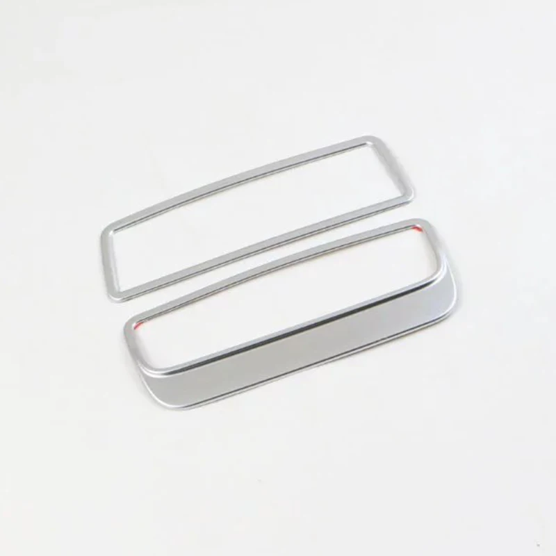 Car-styling car ABS Chrome air vent frame cover inner decoration accessories car-covers For Audi Q7 2016 car-styling |