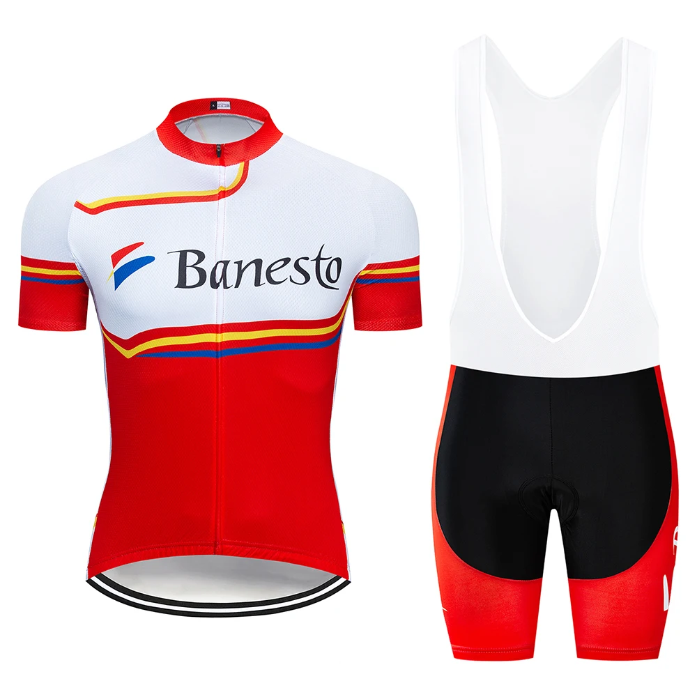 Велосипедный комплект из Джерси с коротким рукавом для мужчин профессиональный