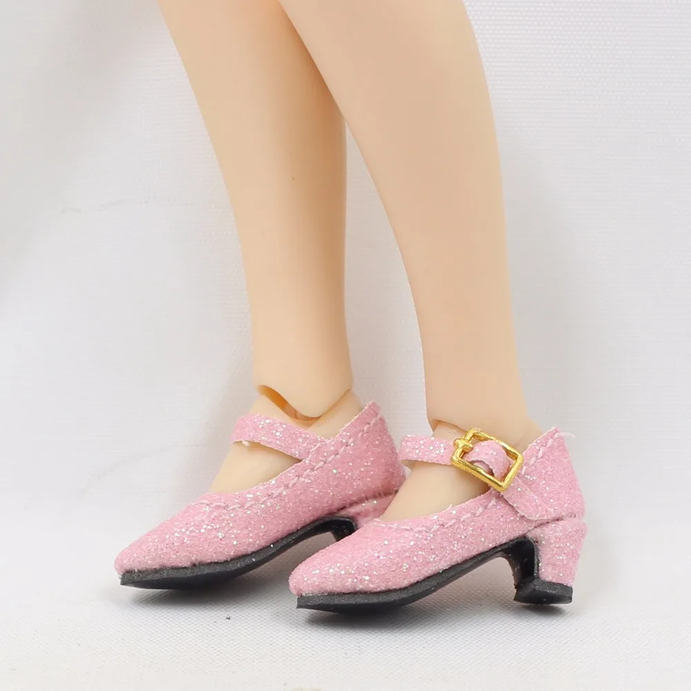 Blyth doll ледяные суставы тела обувь со стразами элегантный высокий каблук игрушка обувь