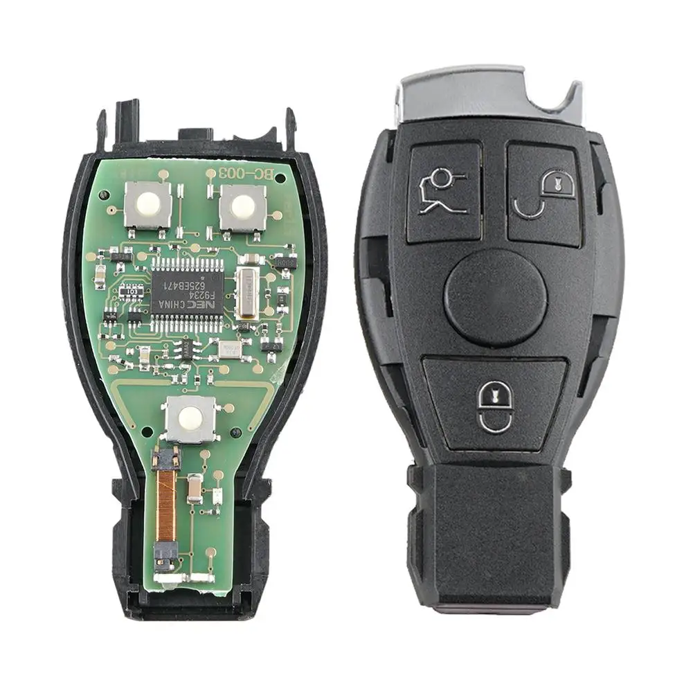 3 кнопки Smart Remote Key Keyless Fob Для Mercedes Benz 315Mhz 433 92 Mhz для NEC BGA Control|Ключ от авто| |