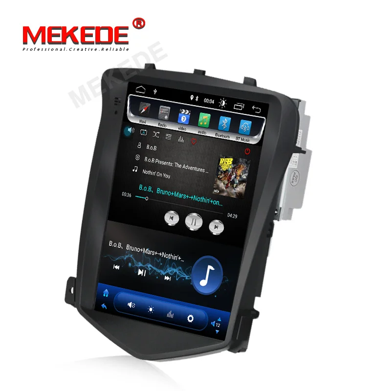 MEKEDE Тесла Стиль Android 8 1 автомобилей Радио gps навигации dvd-плеер стерео головное