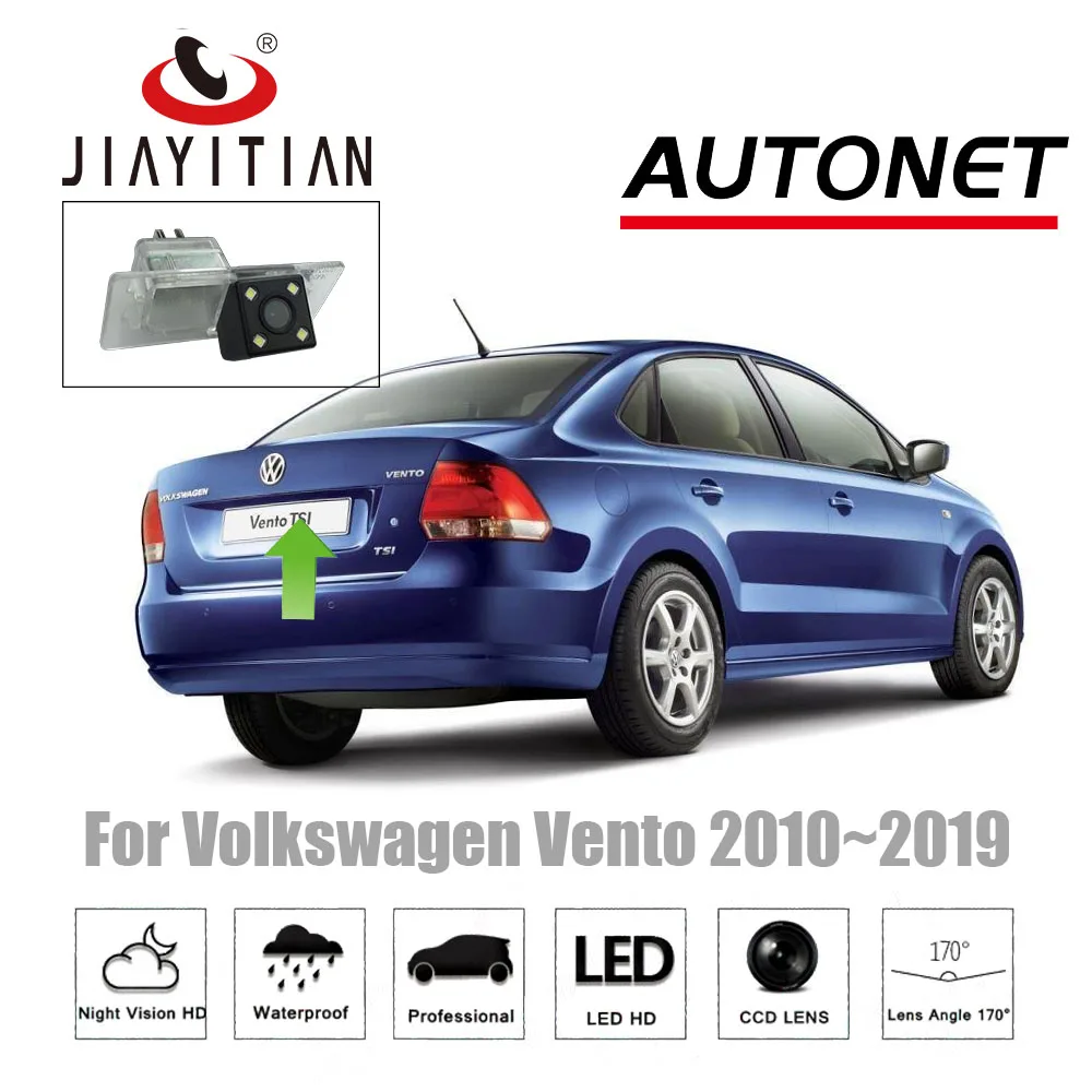 

JiaYiTian rear camera For VW Vento polo sedan 4D 2010~2019 CCD/Night Vision/Backup Camera/Reverse Camera license plate camera
