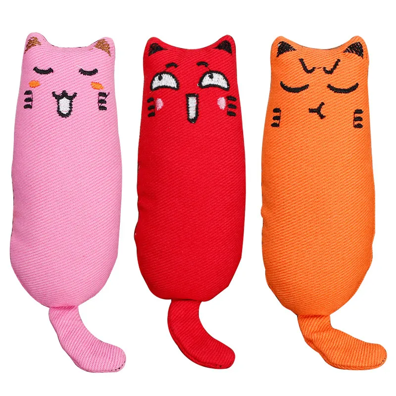 Игрушки для кошек креативная Милая Подушка игрушка С Кошачьей Мятой царапин