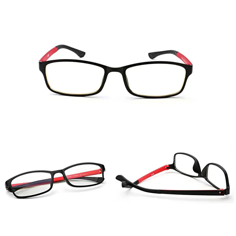 

Очки для очков TR90, 1 шт., сверхлегкие черные очки с полной оправой
