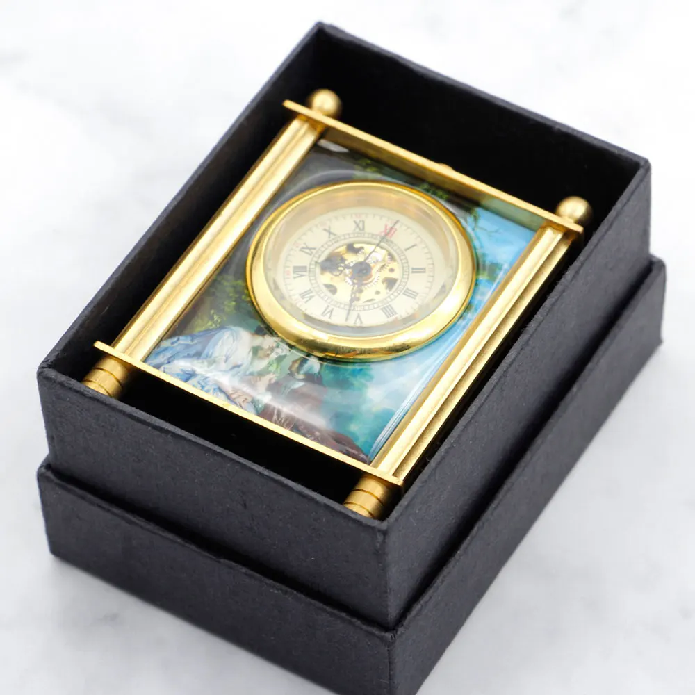 Лидер продаж винтажные и противоударные Механические карманные часы скелетоны в