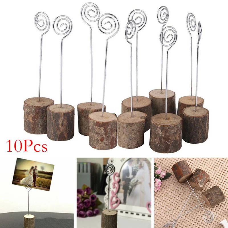 Деревенский свадебный стол деревянный карточка с местом для указания имени