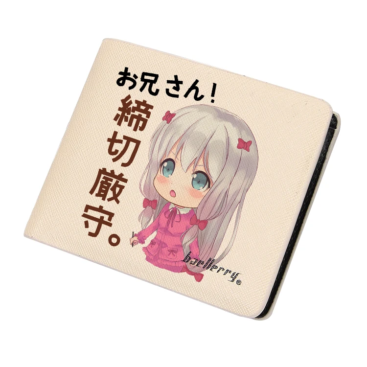 Новый Кошелек с изображением японского аниме &quoteromanga-Sensei&quot Izumi Sagiri мультяшный