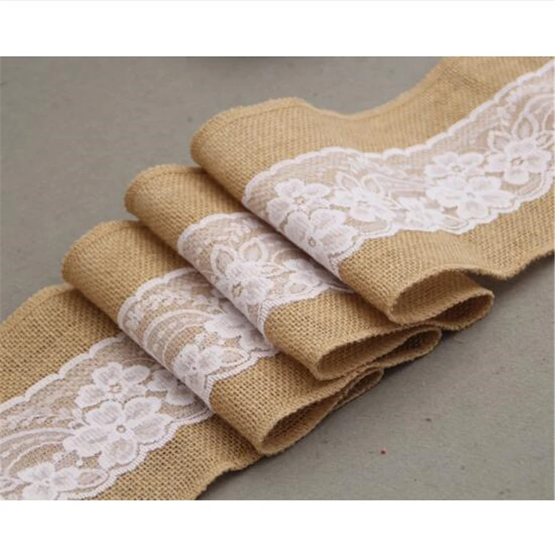 1 шт. джутовый Кружевной Галстук бабочка натуральный естественный элегантный