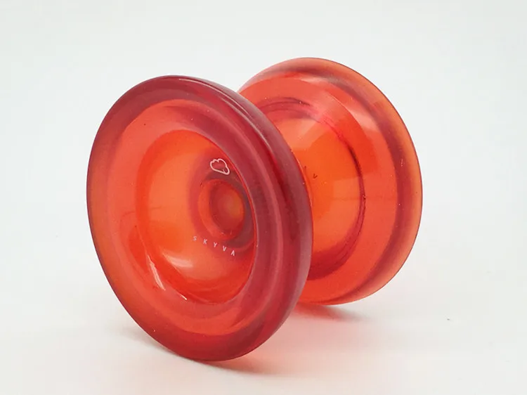 Transparent red MAGICYOYO SKYVA от MagicYoyo Ghost hand yo-yo t-прецизионные подшипники из нержавеющей стали Профессиональные yo-yo - Цвет: Transparent red
