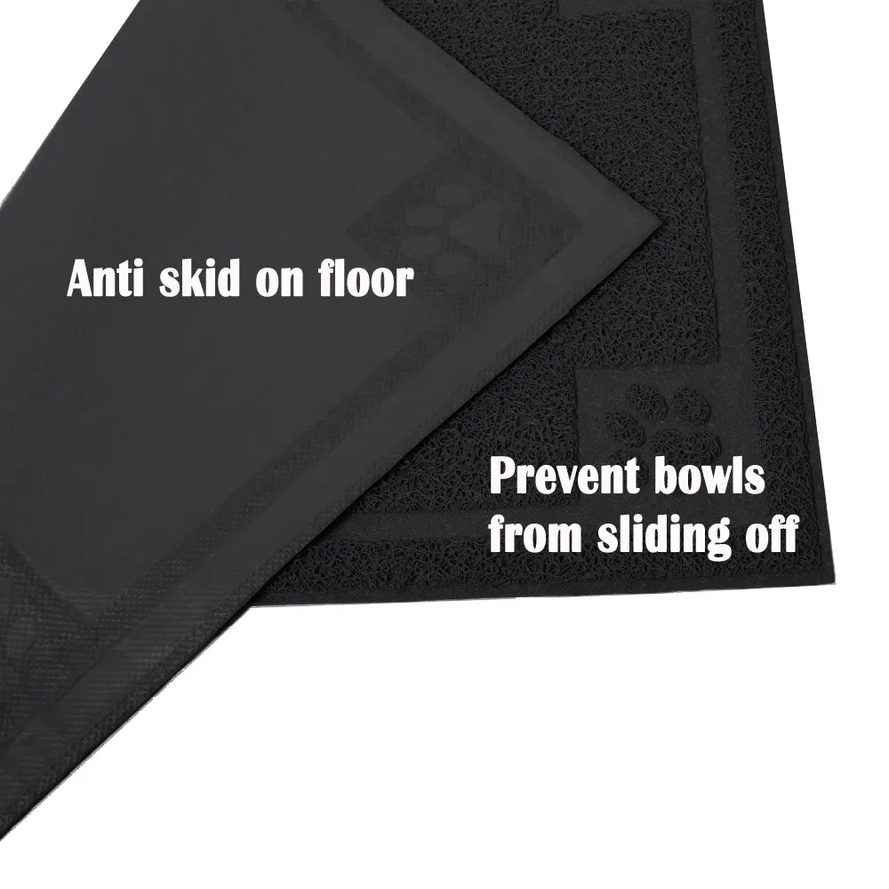 Миска для собак коврик кормления домашних животных Нескользящий Впитывающий