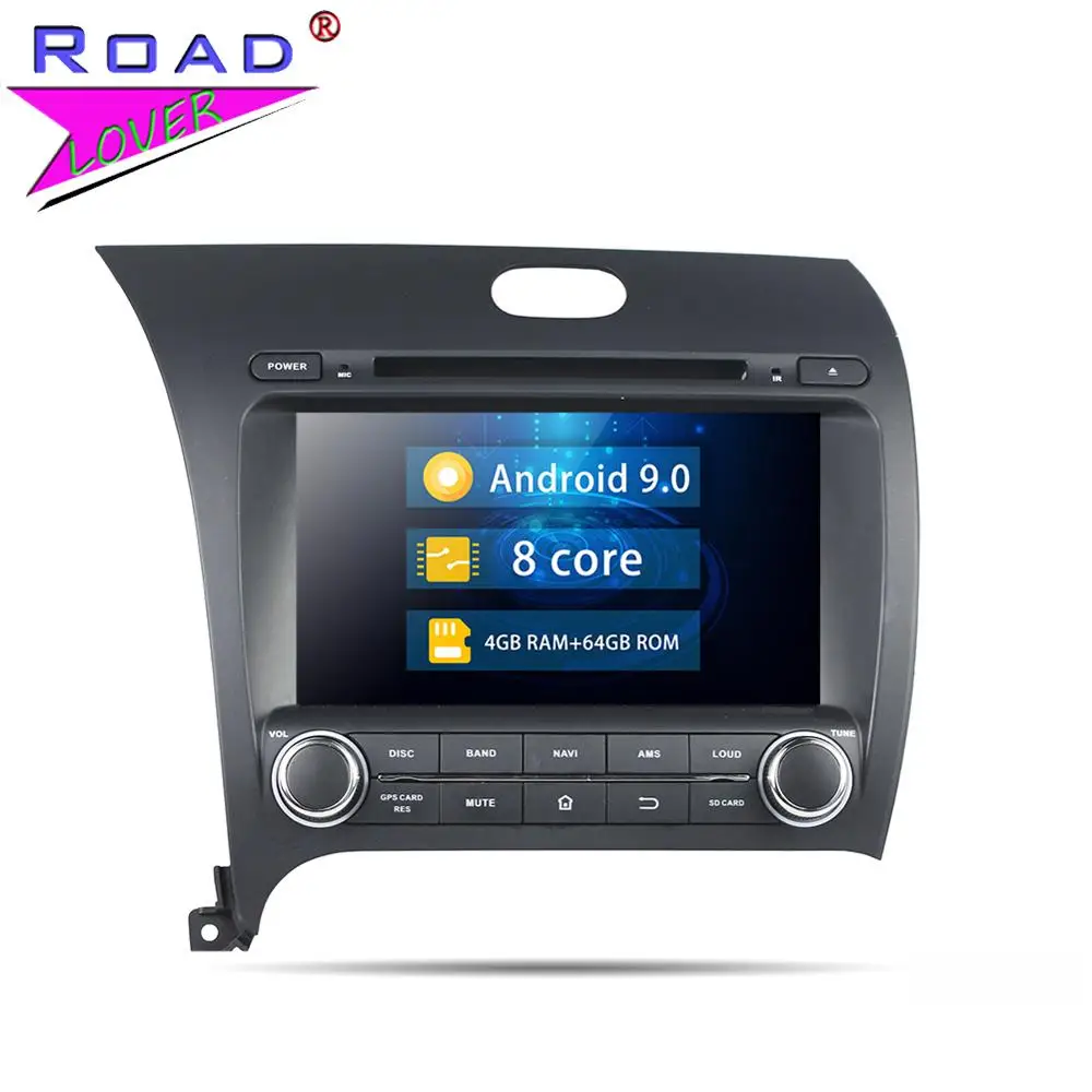 Автомобильное радио Android 9 0 dvd плеер авторадио для KIA Cerato K3 Forte 2013 стерео
