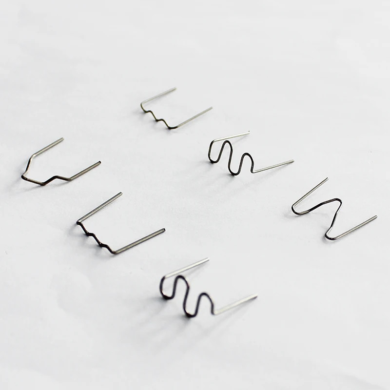 Скобы для горячего степлера волнистый плоский угол U W M V 0 6mm 8mm прямой w