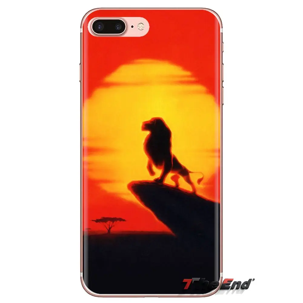 For Huawei G7 G8 P7 P8 P9 P10 P20 P30 Lite Mini Pro P Smart Plus 2017 2018 2019 Silicone Case Hakuna Matata Sunset The Lion King |