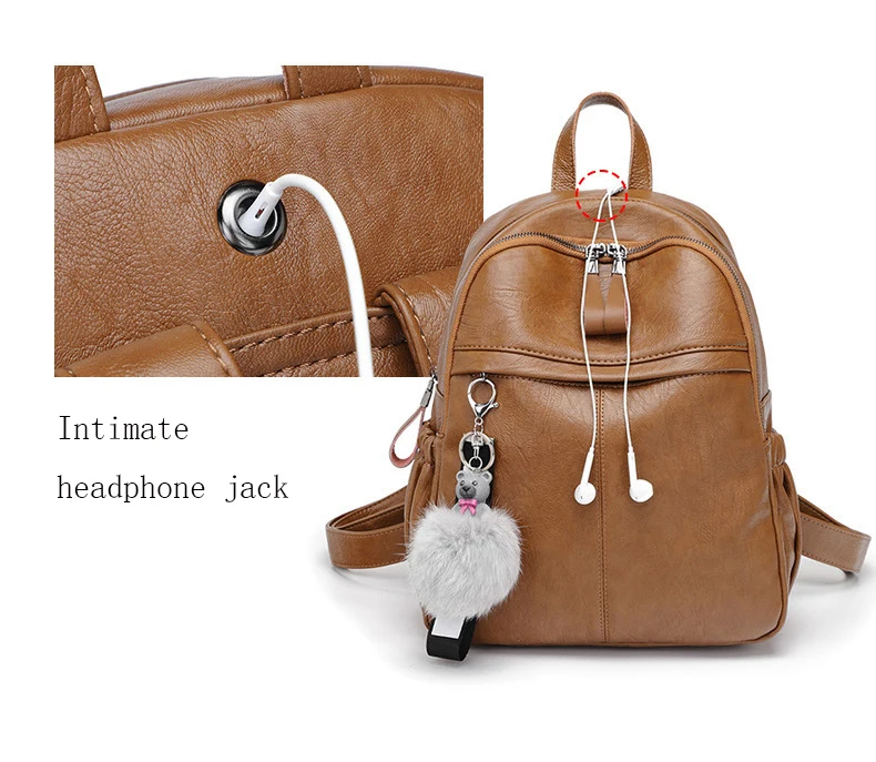 Chuwanglin Модный женский рюкзак из натуральной кожи, школьный рюкзак mochila feminina, простой рюкзак, дорожные сумки B5180