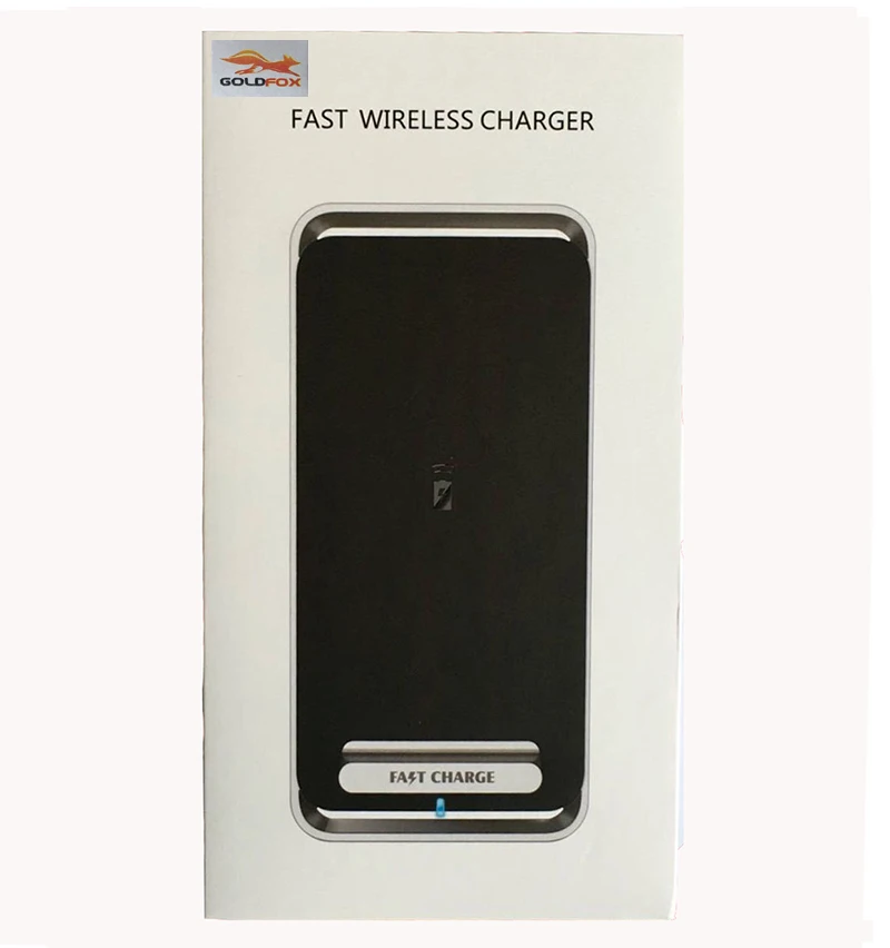

Universal Qi Wireless Charger For iPhone X 8 for Samsung S9 S8 Plus Note 8 Phone Fast Qi Charger Charging Pad Docking Station