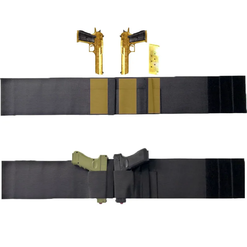 Регулируемая кобура для живота универсальная левая и правая Скрытая сумка