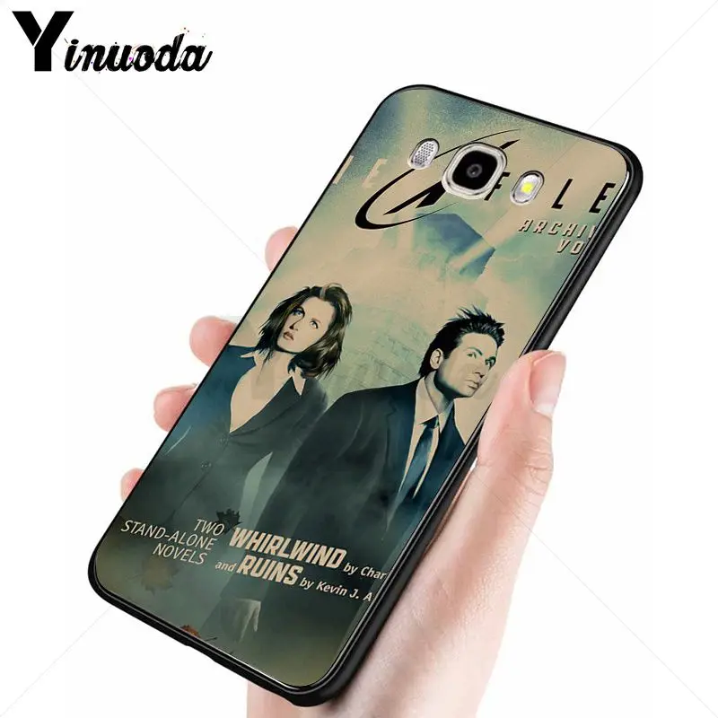 Yinuoda X-file Alien UFO ретро плакат крафт-бумага чехол для телефона Samsung Galaxy j6plus j7prime j8 j2prime