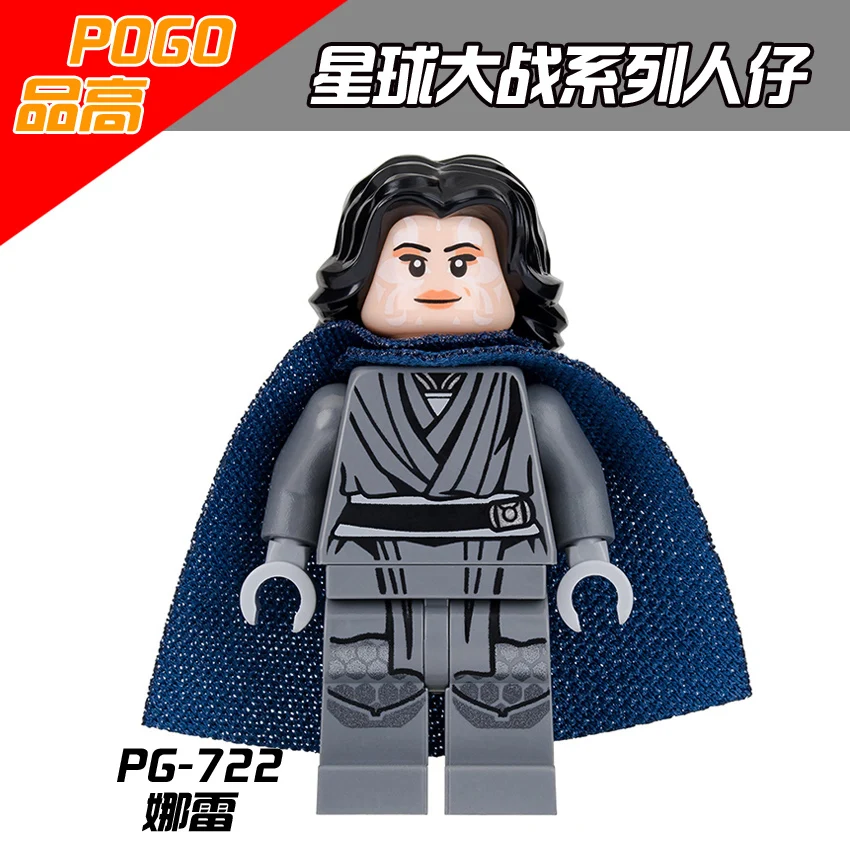 Одиночная продажа Star Wars Barriss Offee Han Solo Kylo Ren Orphee Ray mandalororian Solider Pharr строительные