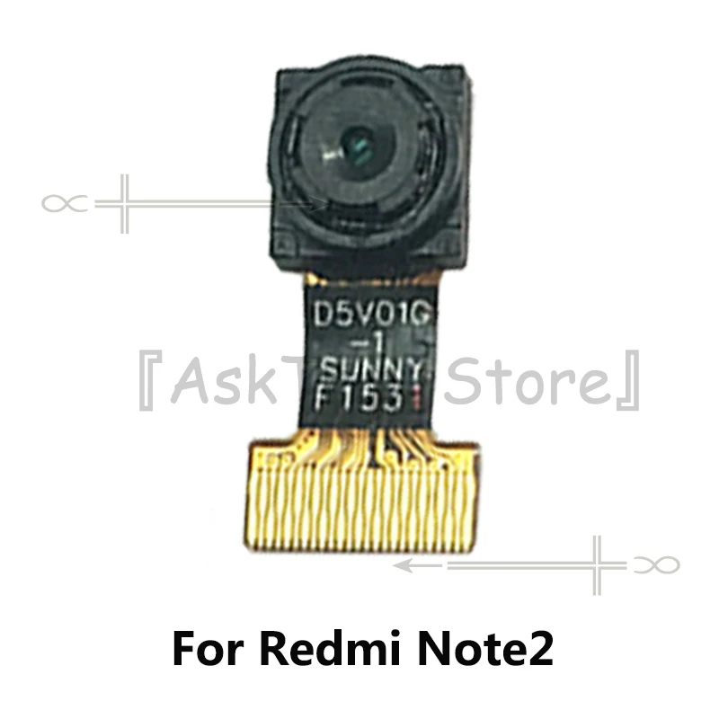 Малая камера Flex для Xiaomi Redmi 2 3 4 4X 5 Pro фронтальная Модуль гибкий кабель телефона