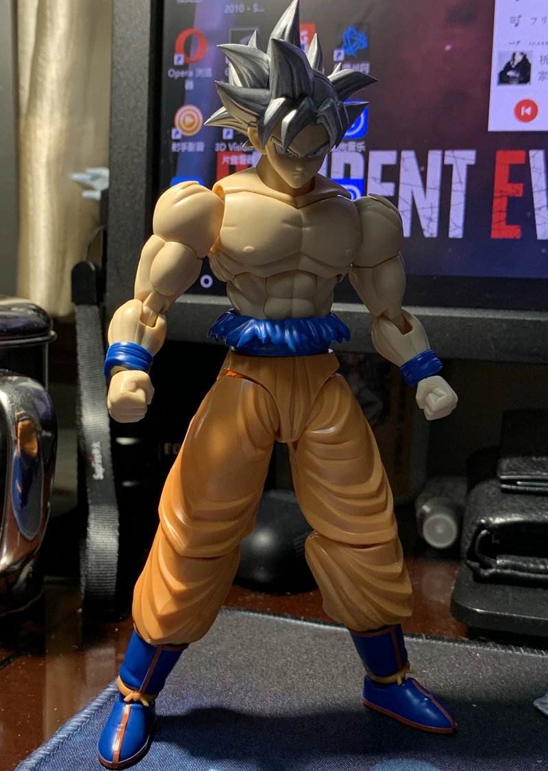 Оригинальный набор WSTXBD BANDAI dragon Z DBZ ULTIMATE Soldier Goku ultra instinct UI фигурки для