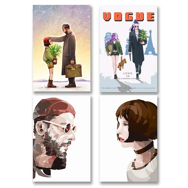 

DIY colorings pictures by numbers with colors Loli and Uncle Matilda Lyon picture drawing painting by numbers framed Home