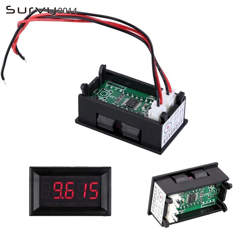 DC 0 4.3000 33.000V измеритель напряжения Цифровой вольтметр 5 бит высокая