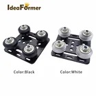 1 комплект, детали для 3D-принтера openbuild V Gantry комплект платформ T3x65.5x65.5, шкив для 2020 V-слот, алюминиевые профили, колеса