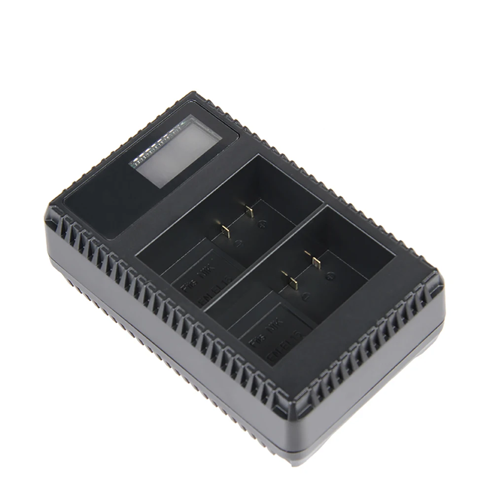 3x EN-EL15 EN EL15 Battery + 1x Dual Charger for Nikon Camera D500 D600 D610 D750 D850 D800 D800E D810 D810A D7100 D7200 1 V1 |