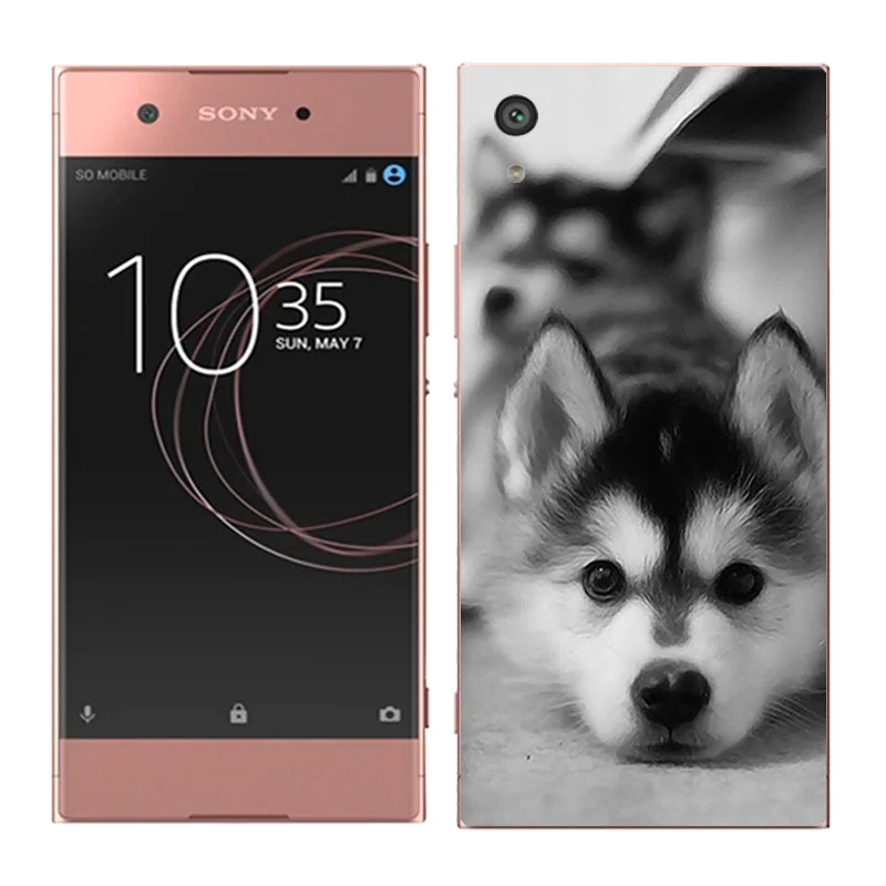 Мягкий чехол из ТПУ для sony Xperia XA1, чехол для телефона с пейзажем, чехол s для sony XA1 G3121 G3112 G3123 G3116, двойной чехол 5,0"