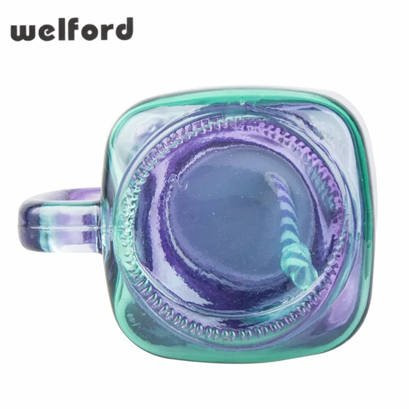 500 мл термостойкие стеклянные чашки для чая молока сока кофейные кружка с крышкой