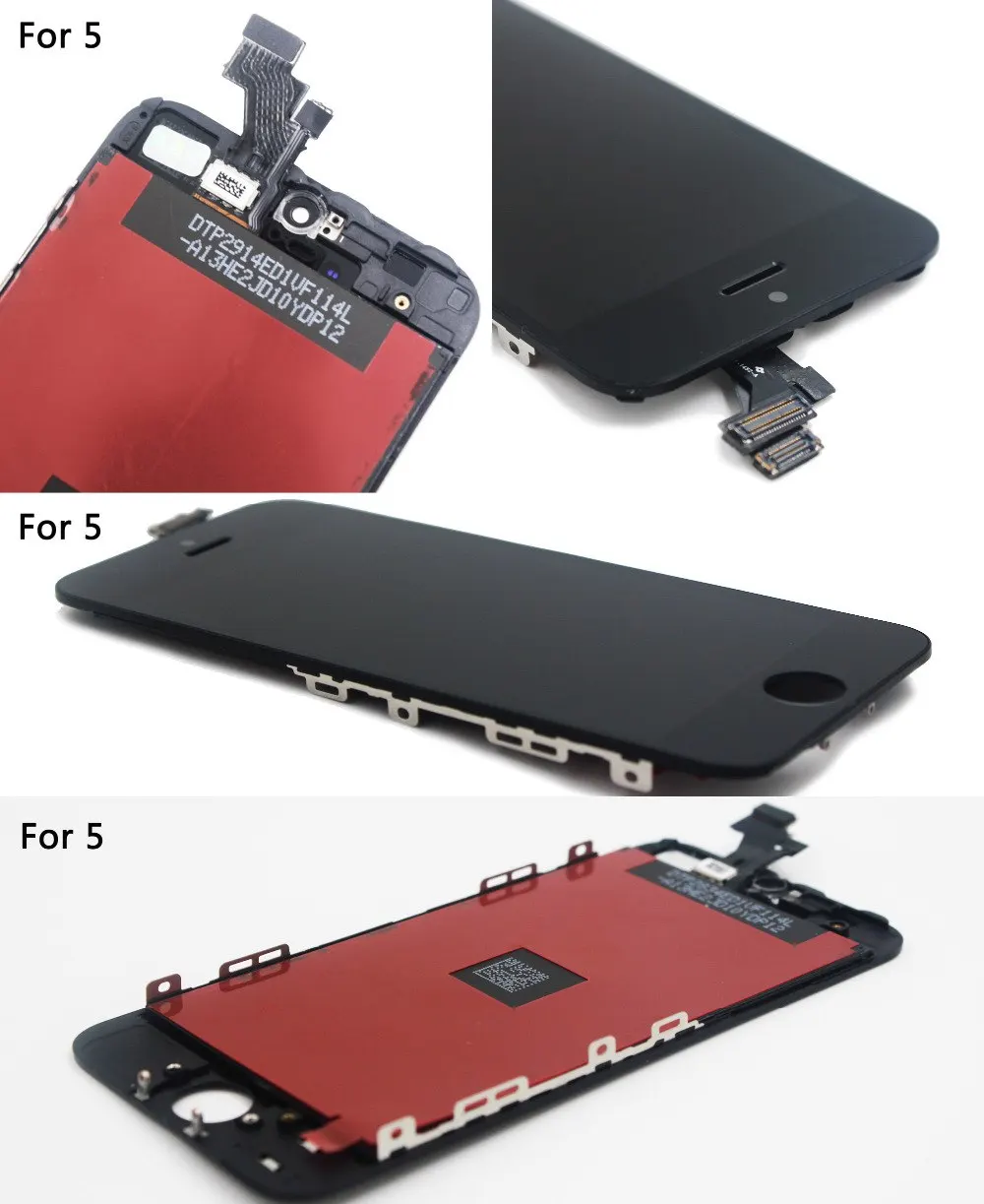 100% новый и подлинный 3D сенсорный экран для iPhone 5 5S SE ЖК дисплей с дигитайзером