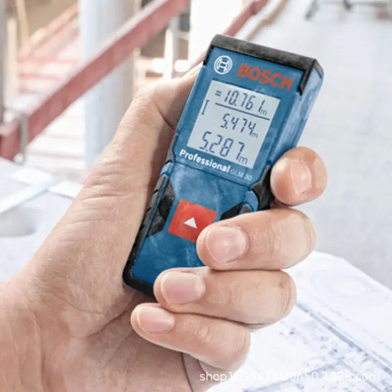 BOSCH GLM25 измерительная Лазерная линейка 25 м пыленепроницаемый и водонепроницаемый измерительный инструмент ручной инфракрасный лазерный дальномер