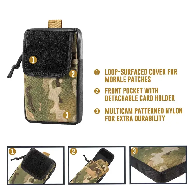 OneTigris утилита телефонные чехлы Molle 500D кордюра нейлон для iPhone 6/6 plus/7/7 plus/8/8 plus X|Сумки