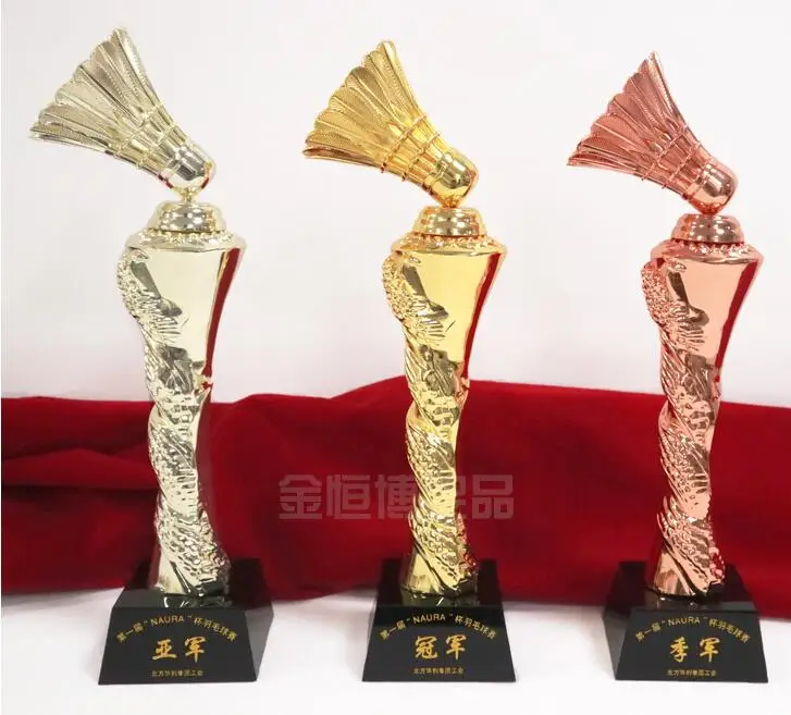 Мидзухо бадминтон хрустальный трофей изготовленный на заказ металлическая с