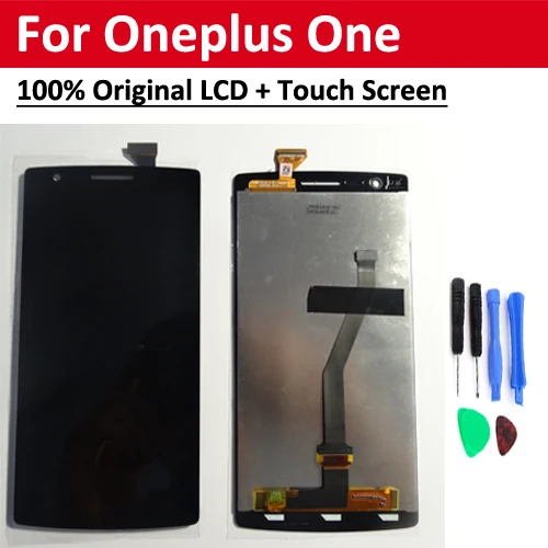 In Stock Original Perfect New Oneplus One Display LCD with Touch Screen Digitizer for 64GB 16GB Free tools|display purses|display connectordisplay book |