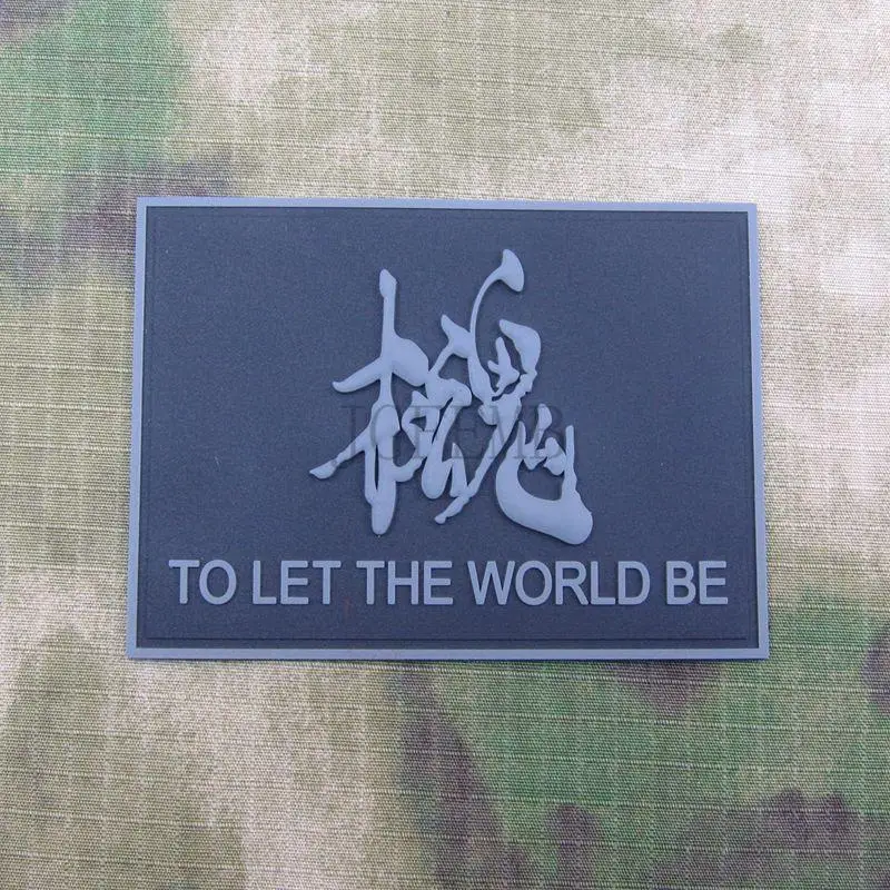 Серая MGS змея чтобы мир был боевой тактикой 3D ПВХ патч PB1107|world patches|the patchpatch world |