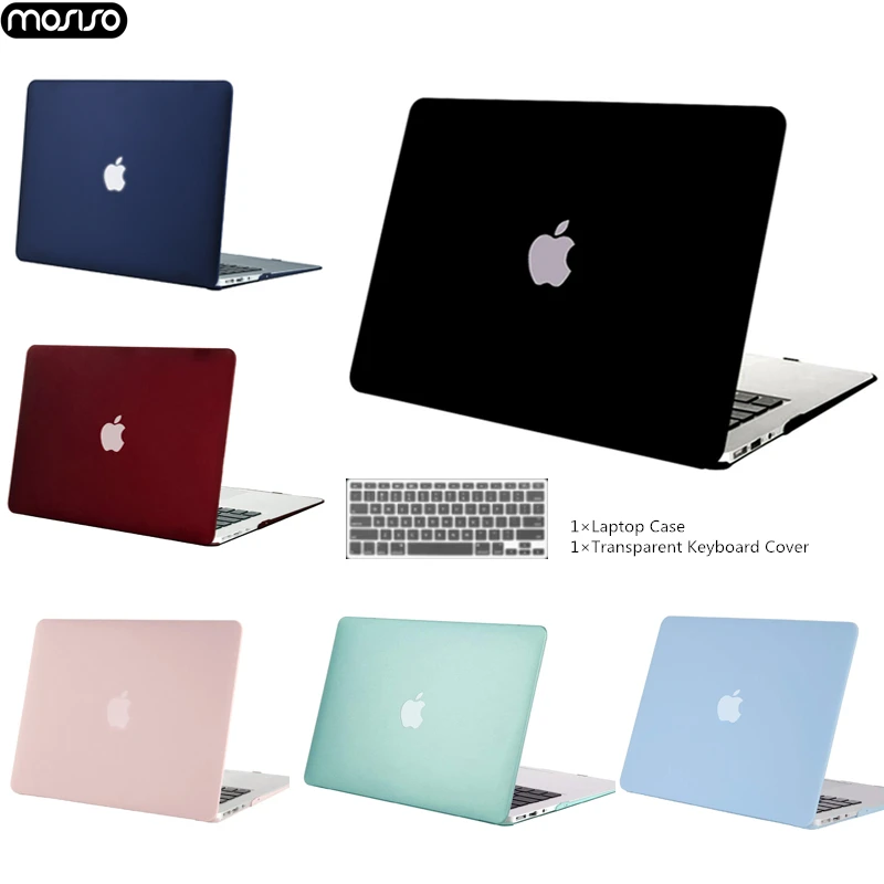 Чехол для ноутбука Apple Macbook Air Pro Retina 11 12 13 15 для Mac Air 13 A1932 A1466 pro13 15 A1707 A1708, чехол + чехол для клавиатуры